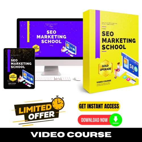 SEO Marketing School Upgrade Package (Video Course) - Digital Download Shop