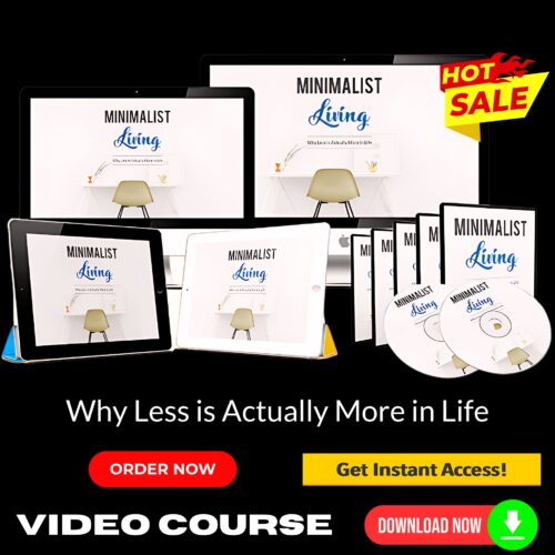 Minimalist Living Upgrade Package (Video Course) - Digital Download Shop