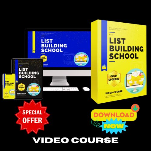 List Building School Upgrade Package (Video Course) - Digital Download Shop