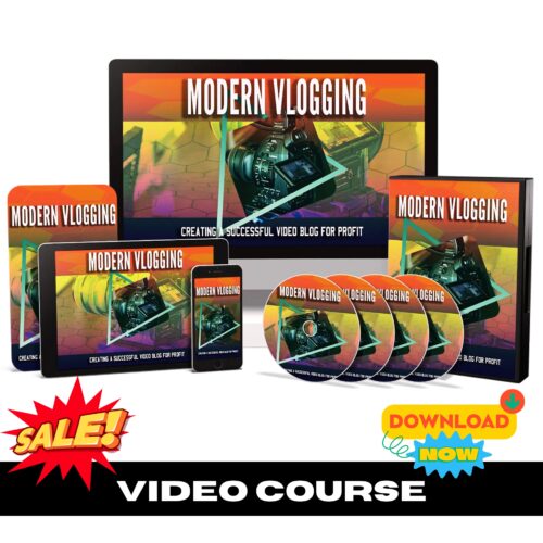 Modern Vlogging Upgrade Package (Video Course) - Digital Download Shop